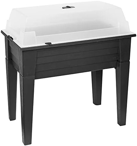 URBNLIVING Maceta elevada de jardín de 50 L para exteriores, pati...
