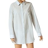 Schiesser Damen Sleepshirt, 80cm Nachthemd, hellblau, 36