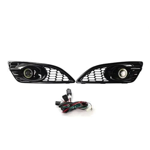 Feu antibrouillard pour Ford Fiesta MK7 Zetec S 2012-2017 avec grille et câblage complet