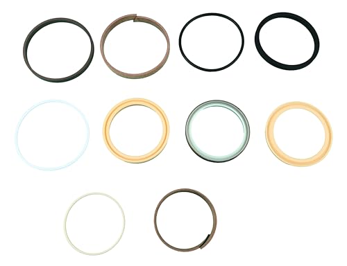 Image of Backhoe Bucket Cylinder Seal Kit G110046 1542923C2 Compatible with Case IH Backhoe Loaders 580K 580SK 580SL 580SM