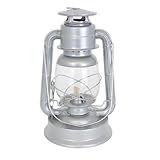 Rayo Redi-Light Kerosene Lantern Hurricane Outdoor Lamp 14 inch Silver