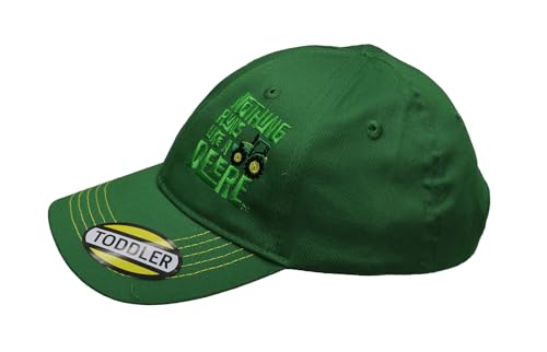 John Deere Nothing Runs Like A Deere Toddler Twill Hat, Jd Green4