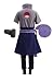 OURCOSPLAY Naruto Uchiha Sasuke Men's Cosplay Costume 5Pcs (Men M)