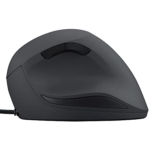 ナカバヤシ(Nakabayashi) Digio2 エルゴノミクス マウス 5ボタン BlueLED ブラック Z2959