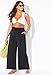 Swimsuits For All Women's Pack & Go Wrinkle-Resistant Cover Up Wide Leg Pant - 18/20, Mediterranean Palms (Plus