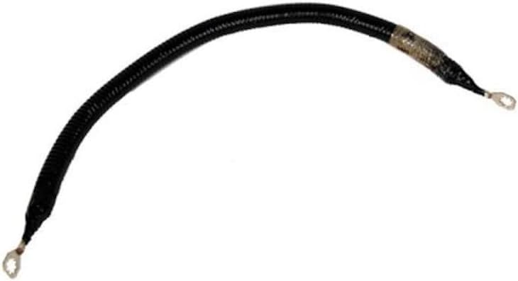 KarParts360 For Chevy Silverado 3500 2003-2014 Body Static Ground Strap | Ring Type End 1 | Ring Type End 2 | Braided Wire Configuration