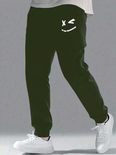 Image of Boys' Premium Cargo Jogger Pants | Soft Pilot Fabric | Stylish Printed Joggers with Side Pocket | Elastic Waist & Cuff(KBC-01)