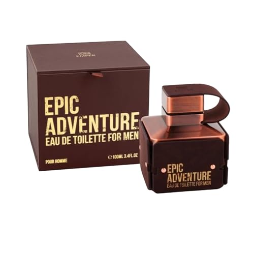 Eau de toilette Epic Adventure Emper homme 100 ml parfum boisé frais