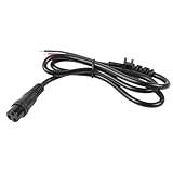 Scooter Charging Socket - Electric Scooter Charging Port, Scooter Power Input | Dustproof and Waterproof 3 Pin Aviation Head Charger Plug for Electric Scooters and Electric Battery Vehicles
