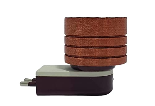Eabir Kapoor Dani Camphor Diffuser for Home - Electric (Wood), Brown