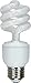 GE Lighting 74198 Energy Smart Spiral CFL 13-Watt (60-watt replacement) 825-Lumen T3 Spiral Light Bulb with Medium Base, 1-Pack