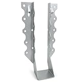 (20 Pack) 2' X 8' Joist Hanger 18 Gauge Double Shear Face Mount Joist Hangers for Wood, Floor Deck and Ceililng Joists