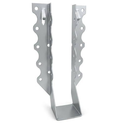 (20 Pack) 2" X 8" Joist Hanger 18 Gauge Double Shear Face Mount Joist Hangers for Wood, Floor Deck and Ceililng Joists