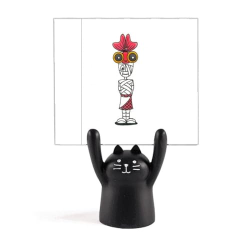Porte-chapeau chat égyptien dessin animé pour sublimer l'entrée de votre maison