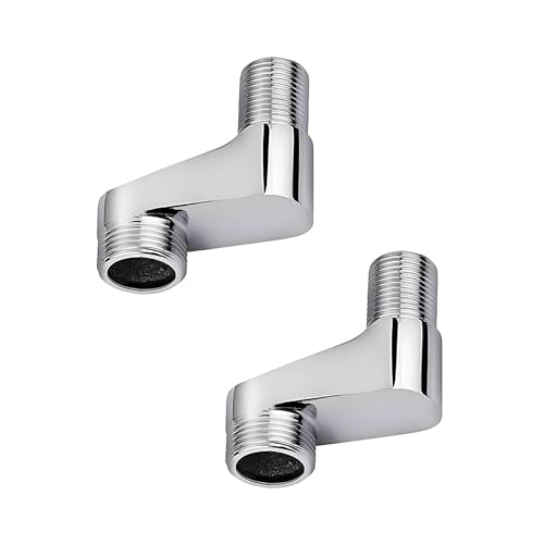 2 Pièces,Adaptateurs De Robinet De Douche En S - Adaptateur,Réglable Pour Robinet De Douche En Laiton Massif,S 1/2 Vers 3/4 - Adaptateur Réglable,Pour Installations De Salle De Bain