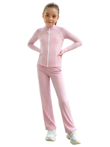 Conjunto de yoga para niña con shorts sin costuras transpirables