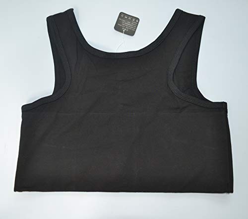 BaronHong Tomboy Trans Lesbian Pull On Closure Chest Binder Short Tank Top Elastic Band