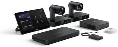 TWA Yealink Bundle of MVCS90-C5-004 Teams Rooms System for ProAV Meeting Rooms Connects to PC, Mac, Cell & Softphones with TWAComm Microfiber Cloth