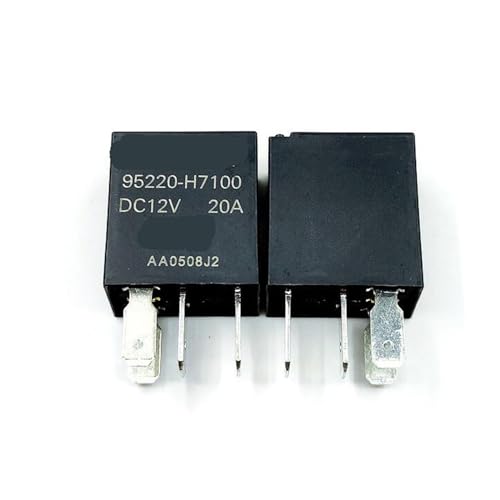 Relé 95220-H7100 12V 20A de 4 pin para circuito eléctrico de coche y moto repuesto automotriz