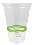 World Centric - Compostable Cold Cups (16 Ounce 200 Count)