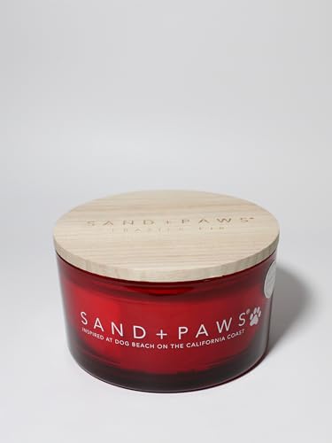 Sand + Paw Scented Candle - Cocktail Frazier Fir – Additional Scents and Sizes – 100% Cotton Lead-Free Wick - Luxury Air Freshening Jar Candles - Perfect Home Decor – 12oz …