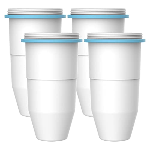 New Deal AQUA CREST ZR-017 5-Stage Replacement Water Filters, Zero TDS Water (4 packs)