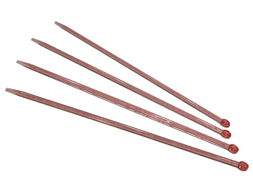 Aiguilles à tricoter 7mm de 35cm, pointes précises pour débutants et experts
