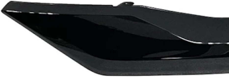 For Cadillac Escalade 2021 2022 2023 2024 Bumper Cover Molding Driver Side | Front | Made Of Plastic | Gloss Black | Replacement For GM1038295