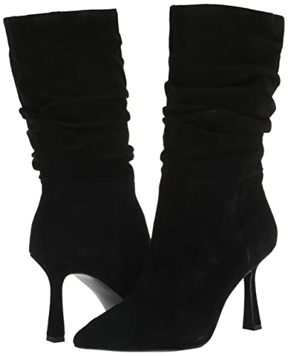 Steve Madden Women's Jessamy Fashion Boot, Black Suede, 8 #TOP6