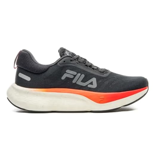 Tênis Fila Float Maxxi 2 Preto Vermelho e Laranja - Masculino - 43 - Preto