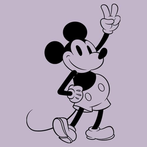 Disney Kids Characters Simple Mickey Outline Boys Short Sleeve Tee Shirt2