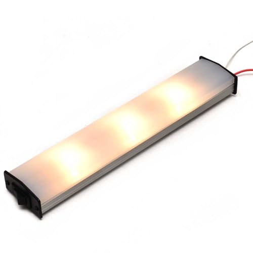 Boat Light Bar | 12V Halogen 12 3/8 Inch Warm White