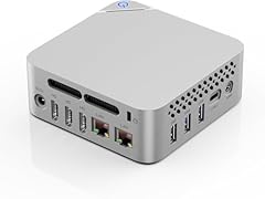 Anozmview Mini PC F30 Alder Lake-N95 16GB DDR4 RAM 512GB M.2 SSD, Dual 4K HDMI, 4 USB 3.2 Mini computer desktop, Mirco PC Supporto 4K Triplo HDMI/Type-C/WiFi 5/BT4.2/1000M LAN per la casa/ufficio