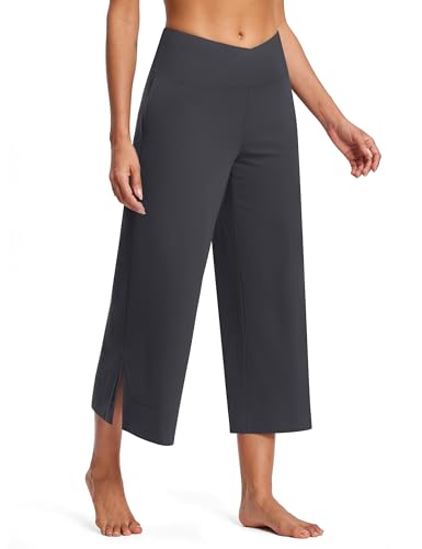 ISEEGZ Petite 25-Inch Crop Yoga Pants