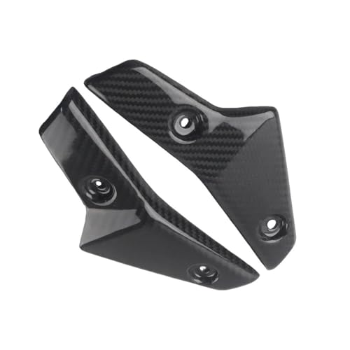 Caches radiateur Street Triple 765 RS carbone spoilers panneaux latéraux moto