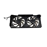  WOMELF Ventilador de refrigeración GA91S2U RTX1660 RTX1660Ti GPU, Compatible con EMTEK Gainward Geforce GTX 1660 SUPER 1660Ti Ghost OC, Enfriador de tarjeta gráfica