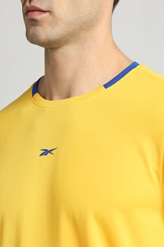 Image of Reebok Men's Sport T-Shirt - Moisture Wicking Sports T-Shirt | Workout Running Training Tshirt for Men's | Half Sleeve Active Tee