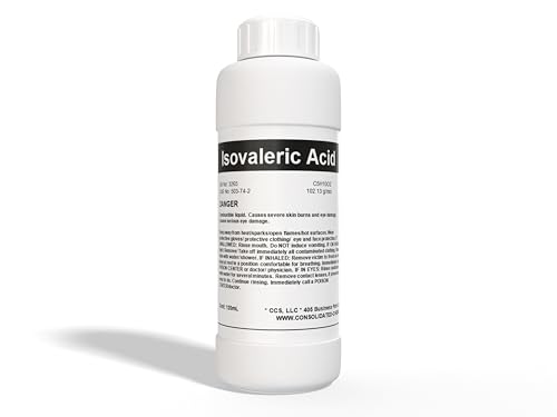 Isovaleric Acid Fragrance/Aroma Compound High Purity 100mL (3.3 Fl Oz)