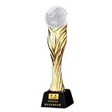 【Elegantes Kunstwerk】 Schöne Trophäe, auch geeignet für Geschenke, Sammlerstücke, Wohnaccessoires. Sehr gut geeignet für Schulwettkämpfe, Partys, Sportveranstaltungen oder andere Aktivitäten.