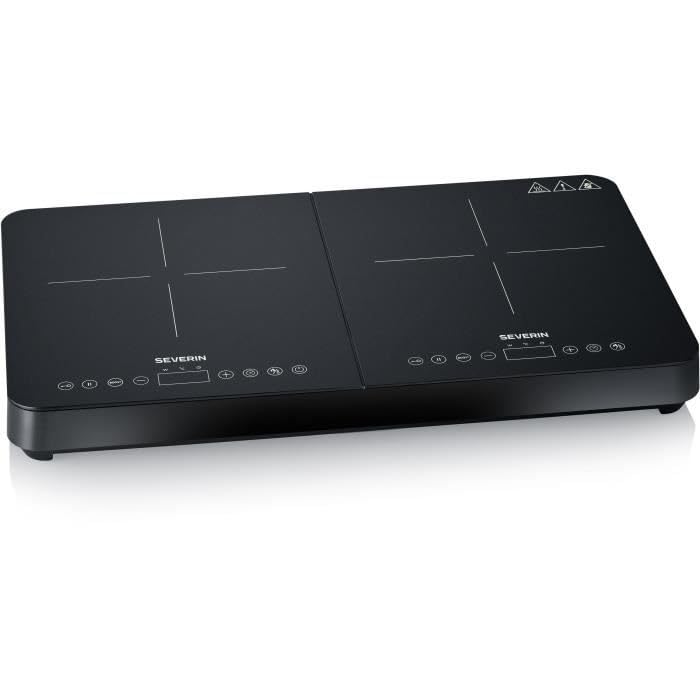 Plaque de cuisson posable SEVERIN - DK9194-2 foyers - 10 niveaux de puissance - 3400W