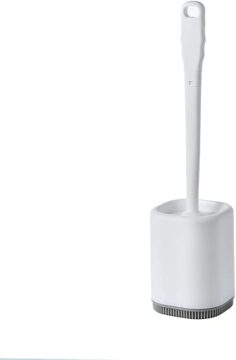 Toilet Brush and Holder Set, Toilet Brush Creative Toilet Brush Holder Wall-Mounted Set Toilet Brush Long Handle No Dead Corner Brush Bathroom Kit Bathroom Toilet Brush Holder Furniture (C