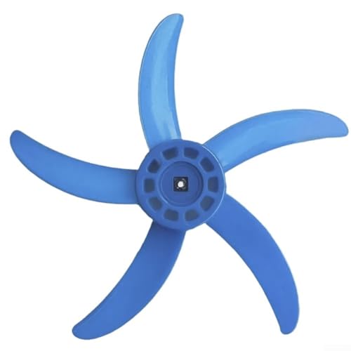 QOXEZY Juego de 5 aspas de ventilador de 20 pulgadas de diámetro para un mejor flujo de aire con bajo ruido para ventiladores de suelo y mesa, material ABS, agujero central de 8 mm