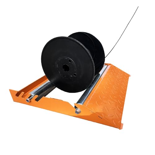 Cable Drum Roller Reel Dispenser Cable Roller Stand for Wire Reel Diameter 30cm to 70cm width 50cm M by CABLELAYING - Image 4