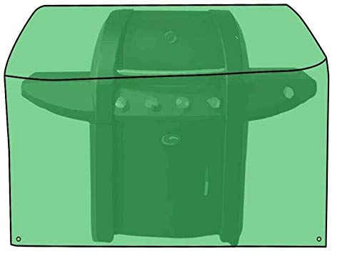 Rammento 155 cm Green Polyethene Large Waterproof Outdoor BBQ Grill Cover