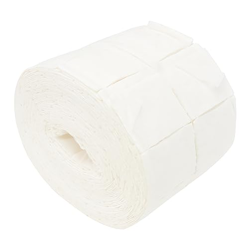 Beatifufu Gel Removal Nail Polish 500pcs Cotton Pads Soak Off Nail Polish Easy Nail Cleaning