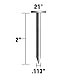 Metabo HPT Framing Nails | 2 In. x 0.113 | 21 Degree | Full Round Head | Hot Dipped Galvanized | Ring Shank | 1,000 Count | 20171SHPT