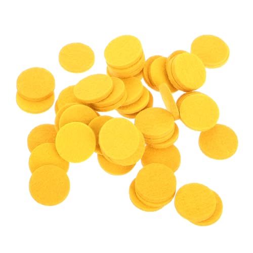 MOLUCKFU 50 ԗpRbgpbh Ԃ̃GAxgNbvpbh ۂA}Zs[pbh pGbZVICpbh ptBpbh A}TvC Yellow