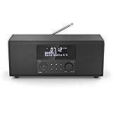 temporizador digital hama semanal Radio digital en diseño clásico y sonido estéreo: recepción analógica + digital: FM/DAB/DAB Plus – regalo perfecto de cumpleaños para hombres y mujeres