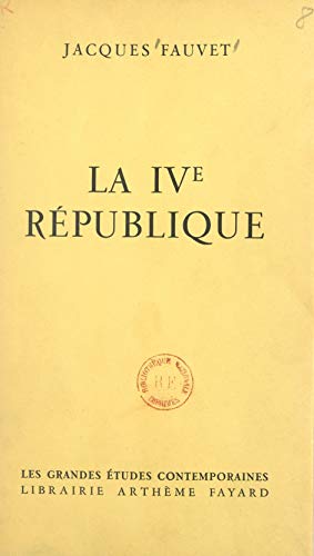 La IVe République
