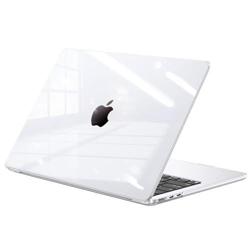 Image of BlueSwan Case for MacBook Air M5 13 inch Cover M4 M3 M2 2026-2022, Clear